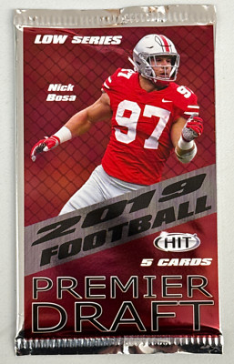 TWO - 2019 Sage Hit Premier Draft Low Series Retail Packs - Sealed
