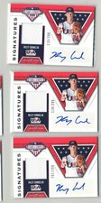 3 Card Lot 2019 panini Stars And Stripes Riley Cornelio Auto Relic #/299 