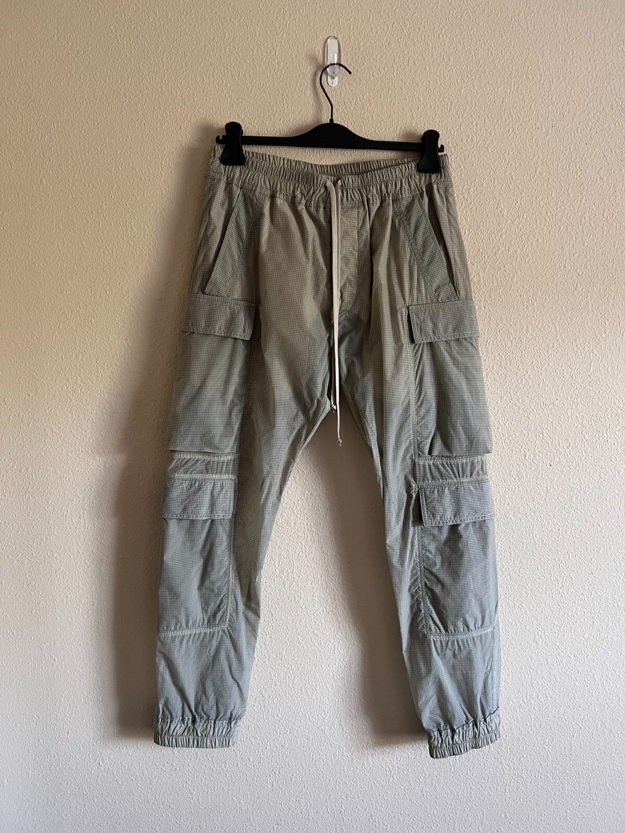Rick Owens Mastodon Cargo Pants - Size 50 - Pearl - Brand Rick Owens Mastodon Cargo Pants - Size 50 - Pearl - Brand