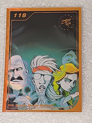 Limited Run Games Trading Card Super Daryl Deluxe LRG Gold 118