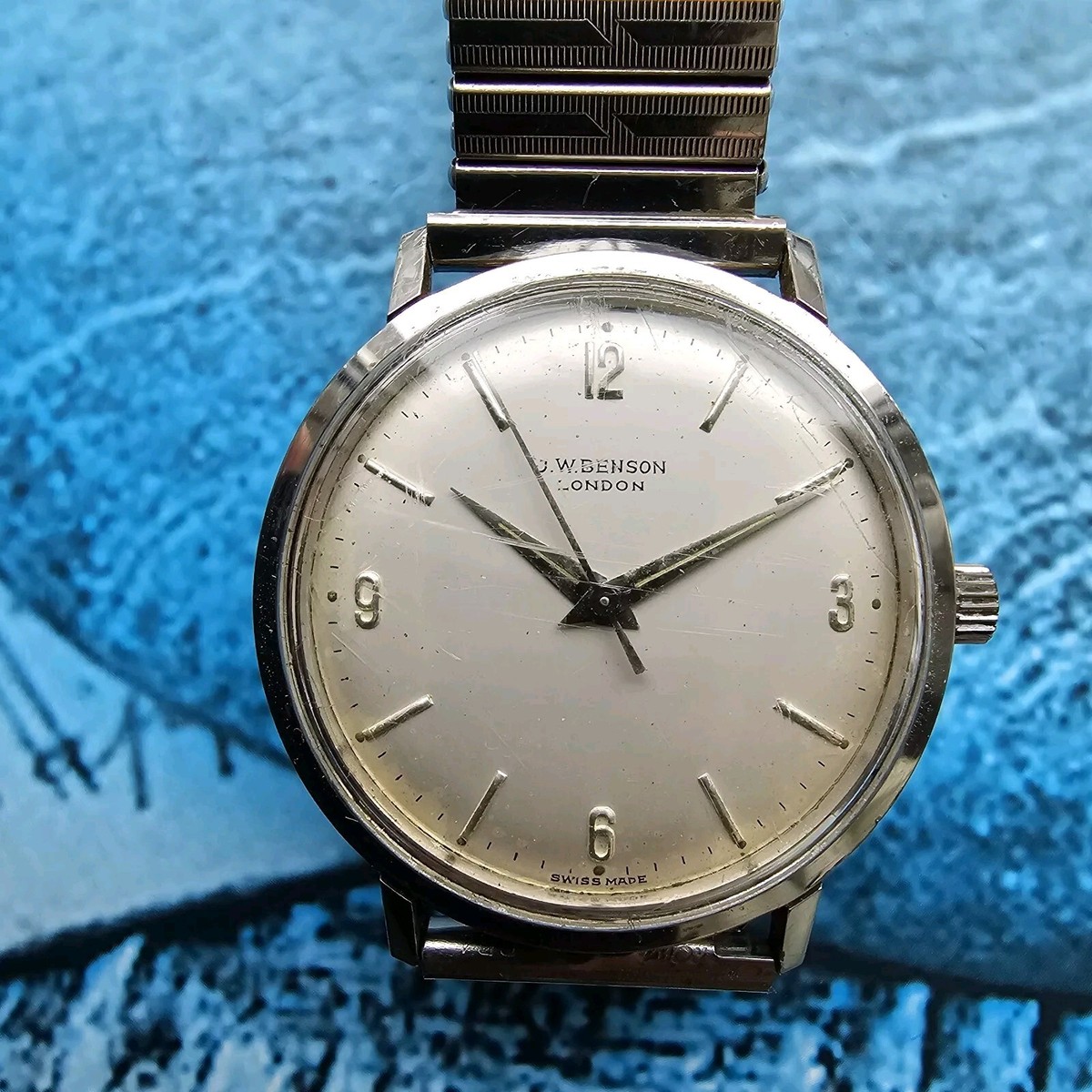 Vintage J W Benson Hand-Winding Men's Wristwatch | eBay
