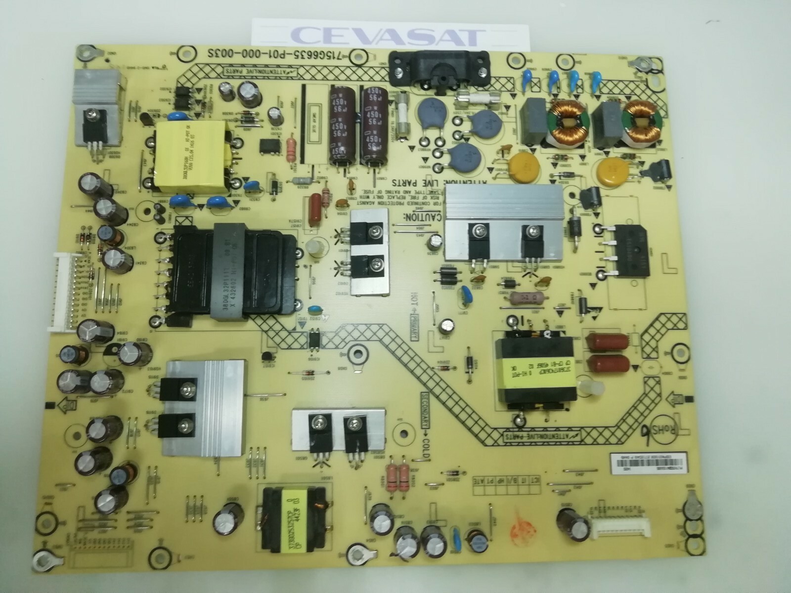 PCB POWER SHARP 715G6635-P01-000-003S LC42LD264E PLTVDQ341XA85