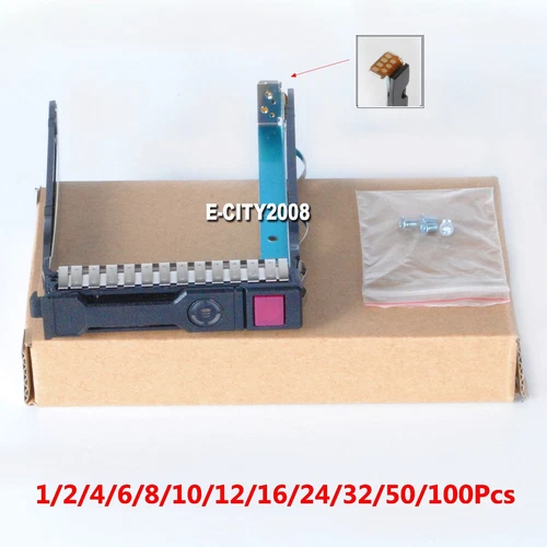 For HP 651687-001 2.5" SAS SATA HDD Tray Caddy G8 G9 DL380 DL360 DL380p DL360p