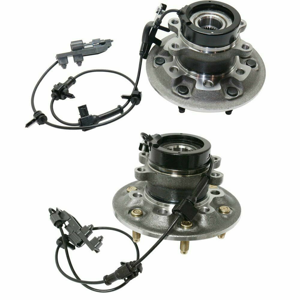 FKG Front Wheel Hub Bearing Pair For Chevy Colorado GMC Canyon Isuzu I-350 I-370 4WD