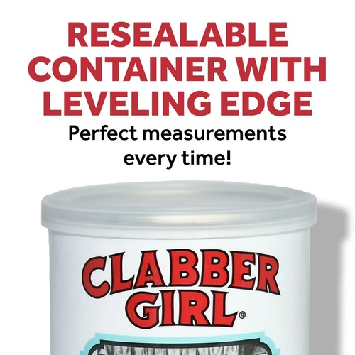 Clabber Girl Gluten-Free Double Acting Baking Powder (8.1 oz Cans) - 4-Pack - Picture 11 of 24