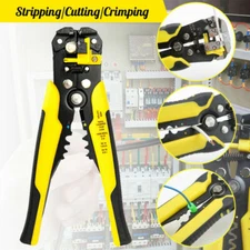 Cable Wire Stripper Cutter Hand Crimper Multifunctional Terminal Stripping Tool
