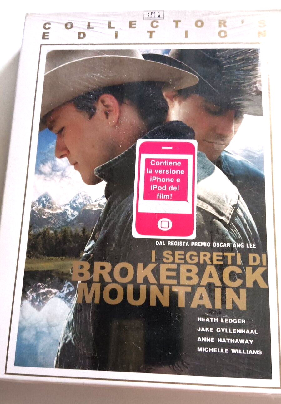 I SEGRETI DI BROKEN MOUNTAIN DVD M NEW LEDGER WILLIAMS HATHAWAY COMMEDIA