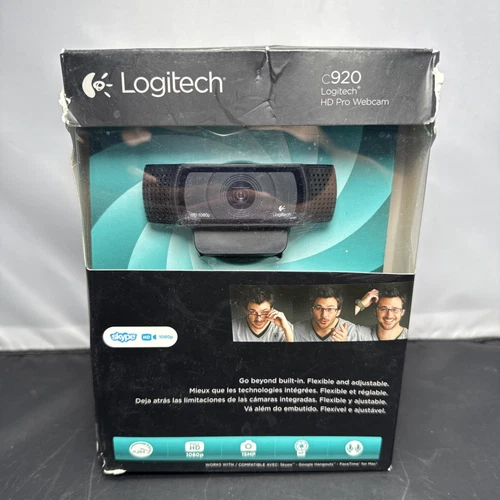 Logitech C920 (960-000764) HD Pro Webcam - Black - New