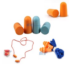 Soft Foam Ear Plugs In Case Reusable Anti Noise Work Sleep Reusable Earplugs Lot