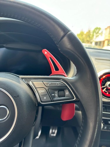 Paddle Shifter For Audi A3/S3 facelift A5 S5 2017 A4 B9 Q7 2016-2017 TT TTS - Picture 2 of 14