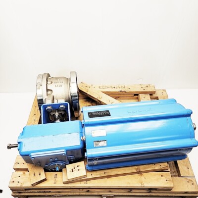 Neles 8'' CL-300 Ball Valve 730SB713600WTT2 With Type B1JU20/70L Actuator