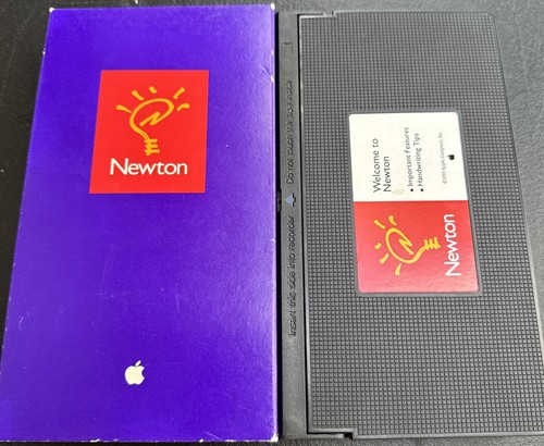 Newton Computer Evolution Apple Computer Welcome to Newton (1993) Educational VHS Tape | eBay