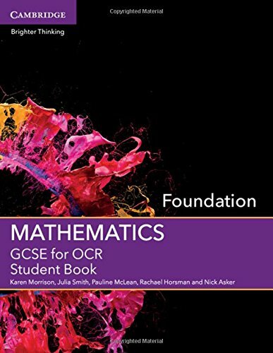 GCSE Mathematics for OCR Foundation Student Book By Karen Morrison, Julia Smith - Image 4