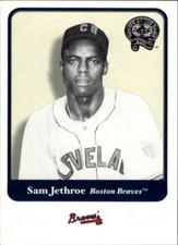 2001 Fleer Greats of the Game     #57 Sam Jethroe     Braves  