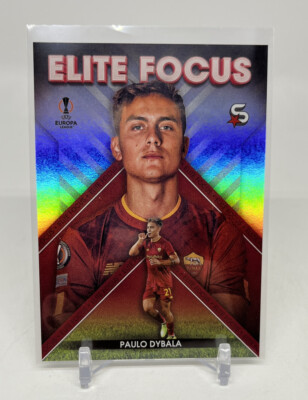 2022-23 Topps UEFA Superstars Paulo Dybala Elite Focus #EF-DY | eBay