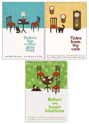 Before the Coffee Gets Cold Series 3 Book  Set by toshikazu Kawaguchi, PB 