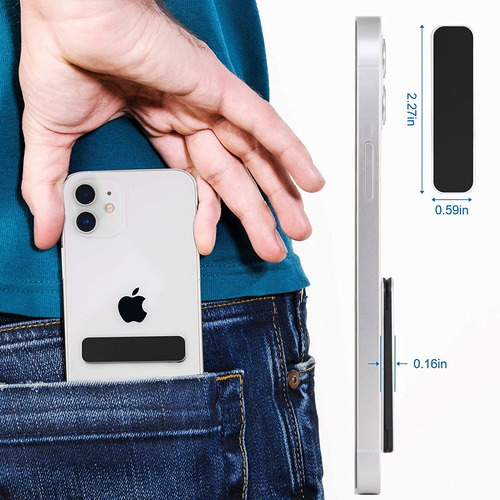 Phone Kickstand ,Multi-Angle Aluminum Kickstand(Adjustable Angle)(Vertical and H - Photo 2 sur 12