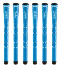 Set of 6 Winn Dri-Tac Golf Grip Junior, Blue JDT-BL