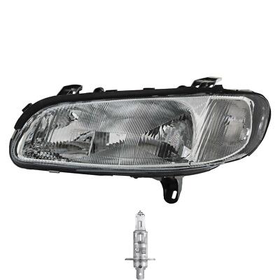 Halogen Scheinwerfer links H1 für Opel Omega B Caravan inklusive Lampen