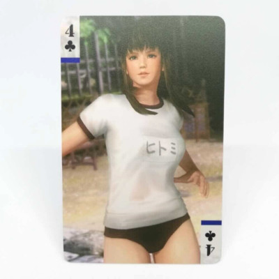 HITOMI 4 CLUB DEAD OR ALIVE 5 Ultimate Playing Cards KOEI TECMO PS3 BOX360