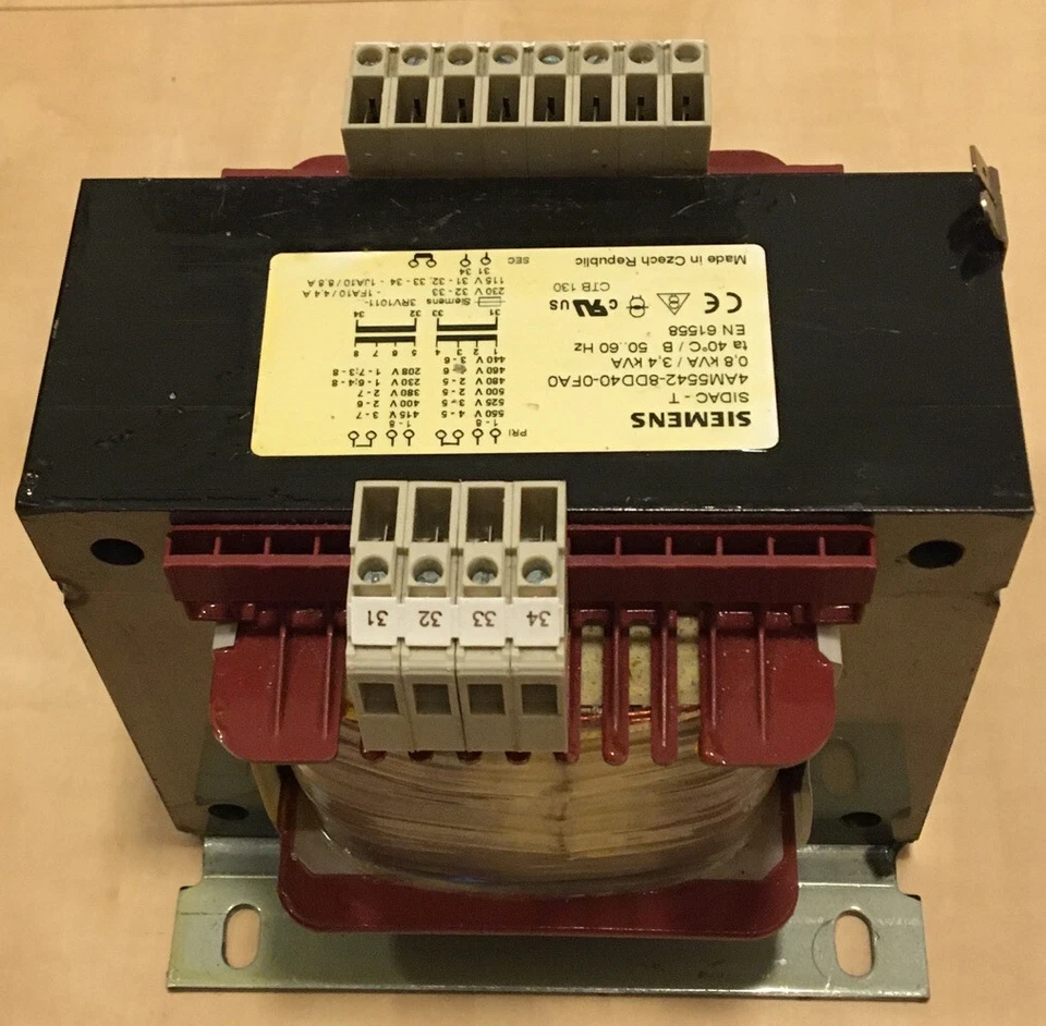 Siemens Transformator SIDAC-T 4AM5542-8DD40-0FA0 230/115 V NEU - Bild 2 von 4