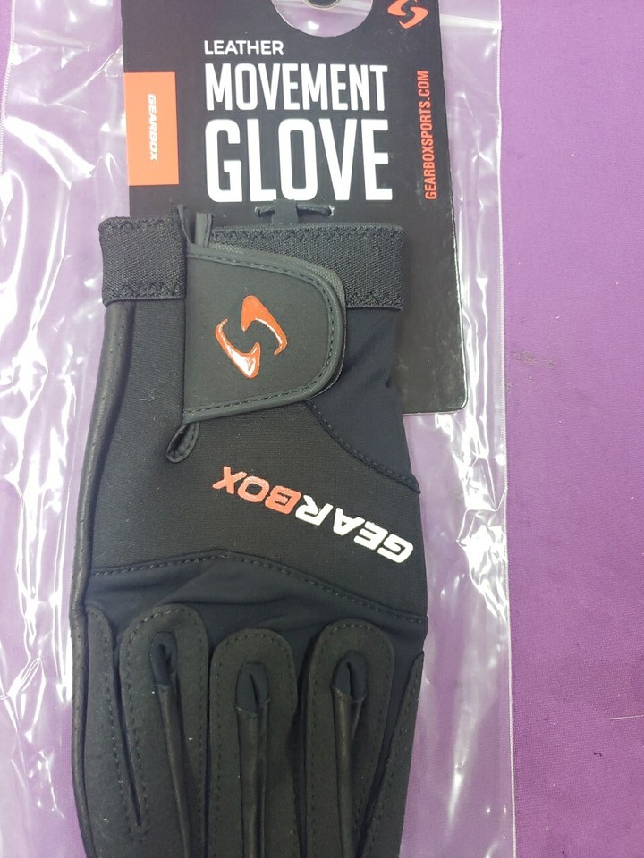 GEARBOX RACQUETBALL GLOVE. MOVEMENT. BLACK. RIGHT HAND Size Medium M 1 GLOVE eBay