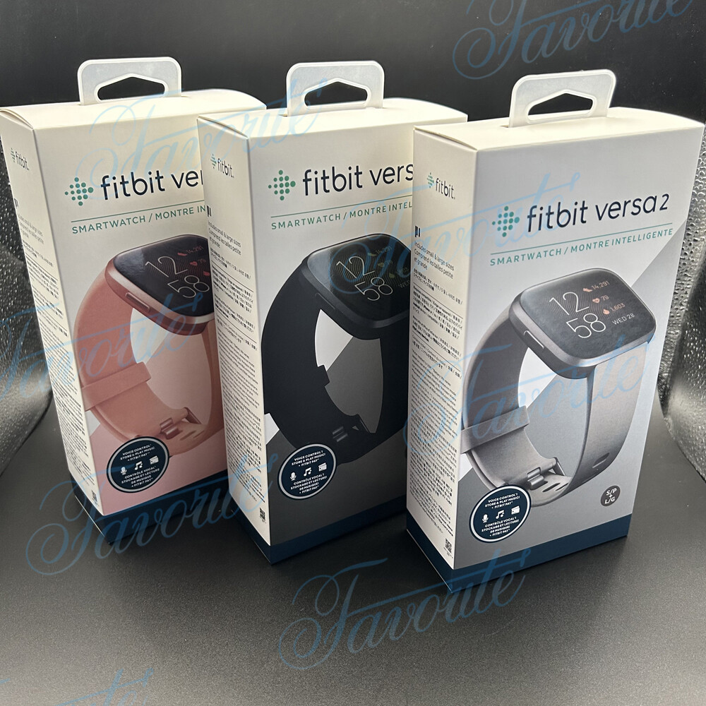 Fitbit Versa 2 Health & Fitness Smartwatch – Authentic, US Version, Activity Tracker, S&L Bands Included
