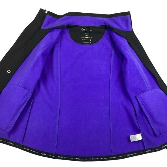 Calvin Klein Performance Softshell Jacket Black &… - image 3