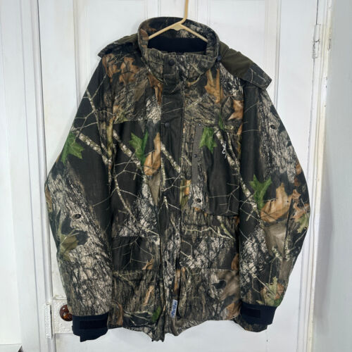 Browning 3-in-1 Hunting Jacket Hydro Fleece Camo Xchange System Hooded Mens XL