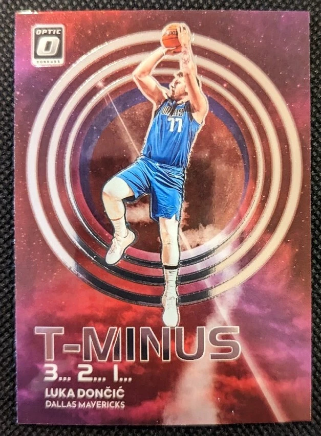 2022-23 Panini Donruss Optic LUKA DONCIC #7 T-Minus 321 Dallas Mavericks