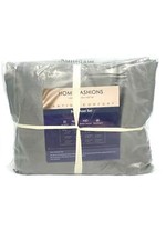 Home Fashions Luxury Satin Bed Sheet King Set Gray