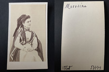 Disdéri, Paris, Morosini Vintage albumen print CDV. Archives Disdéri - Fonds Lev