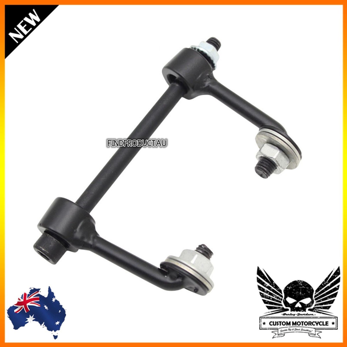 Black motorcycle gas tank lift kit for Harley sportster XL 883