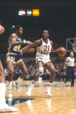 Campy Russell of the New York Knicks1980's Basketball Photo 1