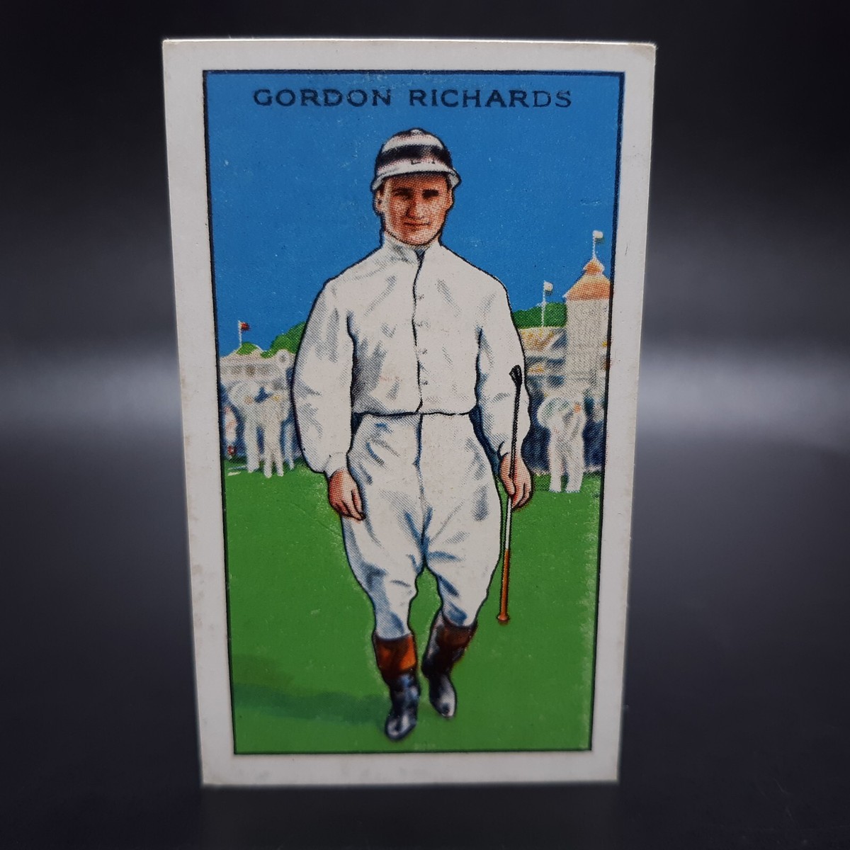 1934 Park Drive Champions #28 Gordon Richards Jockey Rare Tobacco Cigarette  Card