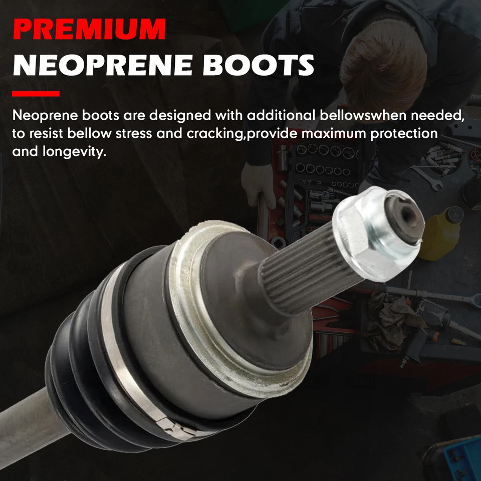 Par de ejes delanteros CV para Honda Accord 2003-2005 2006 2007 2,4 L transmisión automática Foto 3 de 4