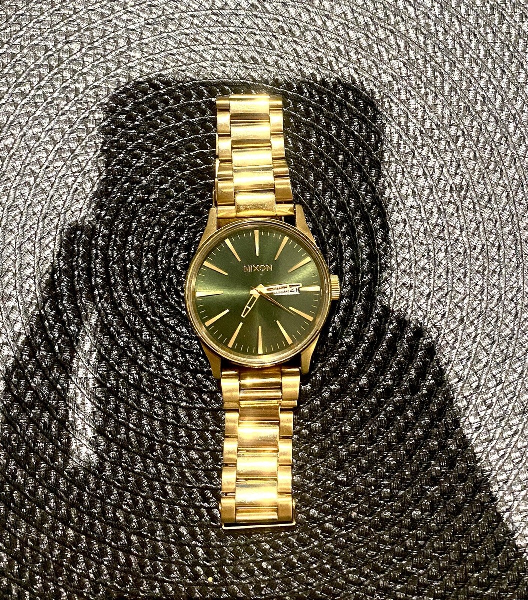 Nixon Sentry SS Green Men's Watch - A3461919 882902723030| eBay