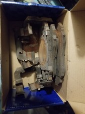MKD1421 7 USED BRAKE PADS 7 SHIMS 6 USED HARDWARE CLIPS SC1421