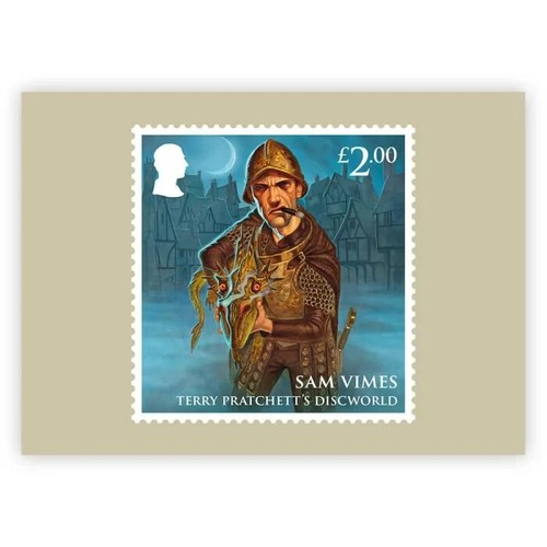GB 2023 TERRY PRATCHETT'S DISCWORLD PHQ Postcards set of 8, mint - sealed pack - Picture 6 of 9