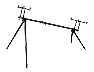 Delphin RPX-4 BlackWay Rodpod + Tasche Aluminium Rutenhalter Rutenständer