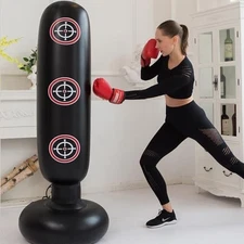 Heavy Punching Bag Boxing Free Standing Fitness MMA Fitness Training Equipment