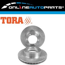 2 Front Disc Brake Rotors suits 4Runner Surf LN130 VZN130 KZN130 RN130 8/91~95