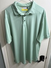 Nicklaus Men’s Size XL Eco Choice Polo Golf Shirt Short Sleeve Mint Green
