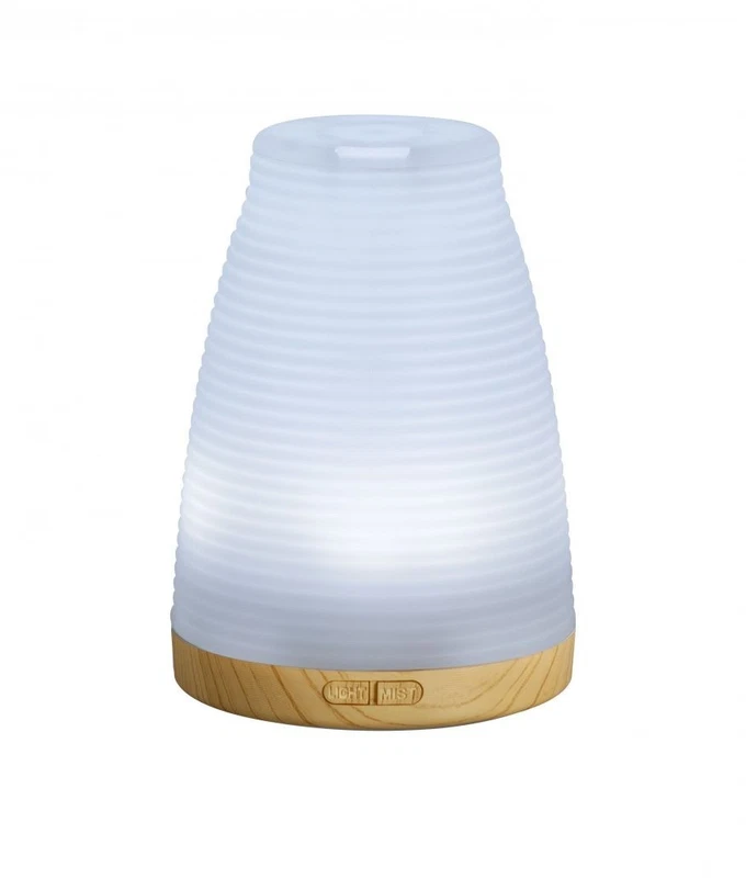 Diffusore di Aromi Oli Essenziali a Ultrasuoni con Luce Led 100 ml Profumatore, fotografia 9 di 10