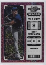 2023 Panini Chronicles Pink Velocity Prizm 2/17 Ricky Tiedemann #9 0wc9