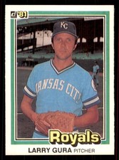 1981 Donruss #461 Larry Gura Kansas City Royals