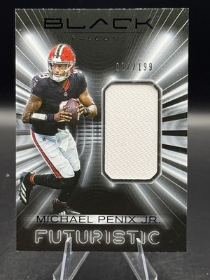 2025 Panini Black - Futuristic Michael Penix Jr. #FUT-MPJ /199 (MEM)