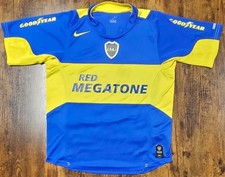 Boca Juniors Soccer Jersey Small Blue 2005-06 Home Kit Football Nike Argentina