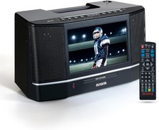aiwa Cinema Mirror Cast video audio entertainment system - 10" screen/DVD/CD