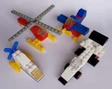 Lego McDonald's Happy Meal Promotional Sets Bundle of 4 (1642, 1644, 1646, 1649)